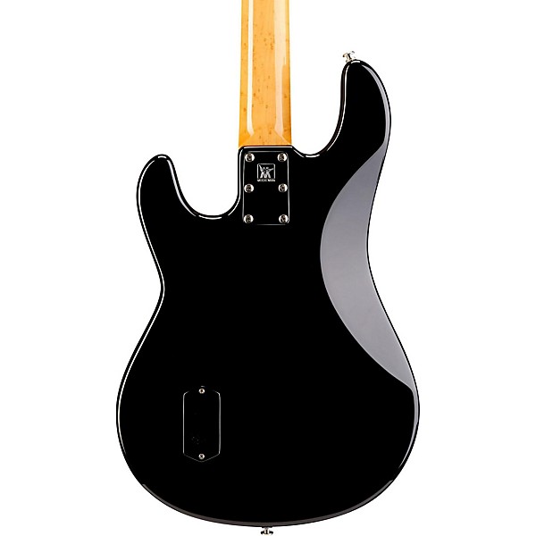 Ernie Ball Music Man Classic Sabre Electric Bass Black/Rosewood Rosewood, Birdseye Maple Neck