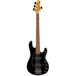 Ernie Ball Music Man Classic Sabre Electric Bass Black/Rosewood Rosewood, Birdseye Maple Neck