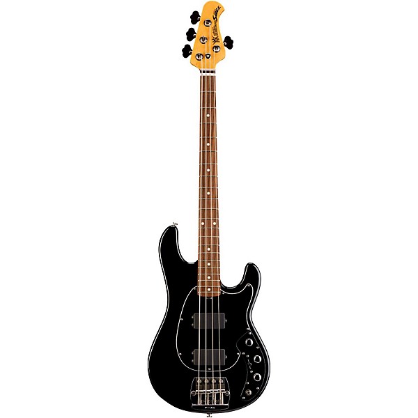 Ernie Ball Music Man Classic Sabre Electric Bass Black/Rosewood Rosewood, Birdseye Maple Neck