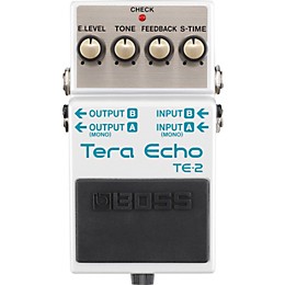Open Box BOSS TE-2 Tera Echo Guitar Effects Pedal Level 1