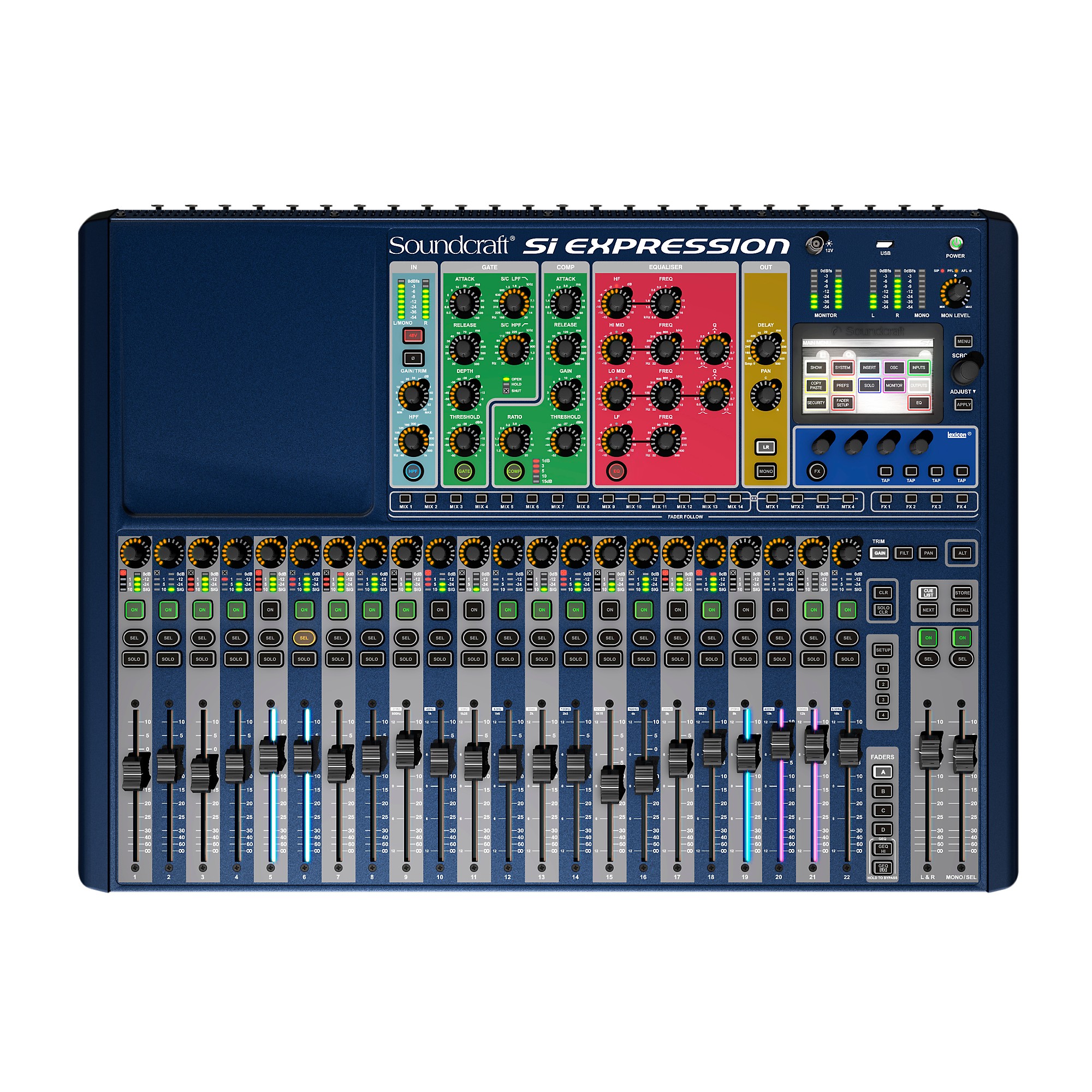Soundcraft Si expression 2 デジタルミキサー Si Expression 2 | Soundcraft - Professional Audio Mixers