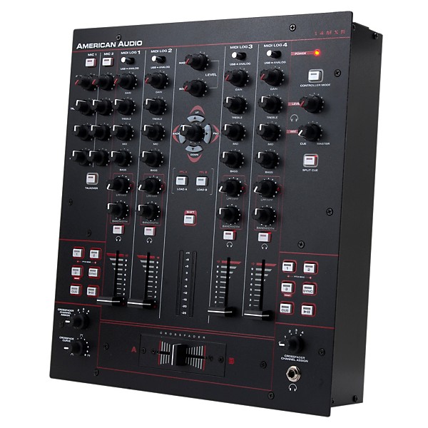 Open Box American Audio 14MXR 4-Channel MIDILOG DJ Mixer Level 1