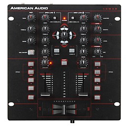 American Audio 10MXR 2-Channel MIDILOG DJ Mixer