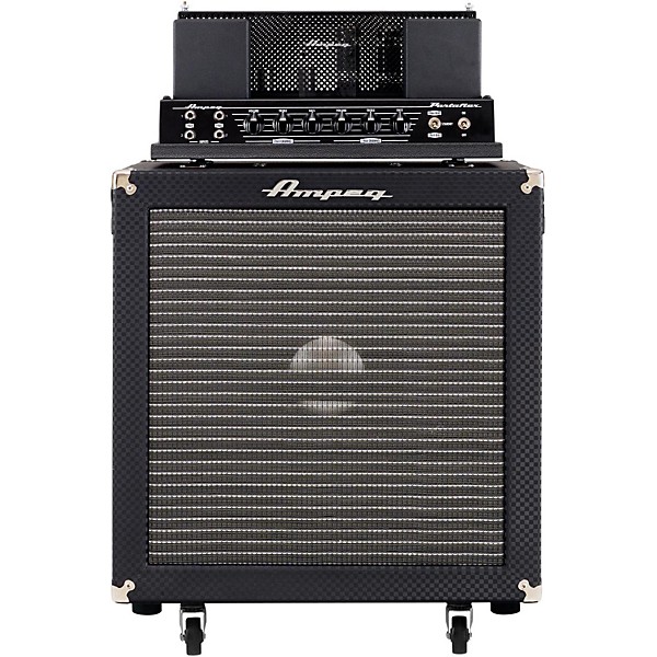 Open Box Ampeg Heritage B-15N Flip-Top 30W 1x15  Bass Stack Level 2 Black 888365485126