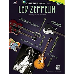 Alfred Led Zeppelin - Ultimate Easy Guitar Play-Along (Book & DVD)
