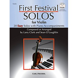 Carl Fischer First Festival Solos for Violin (20 Easy Solos with Piano Accompaniments)