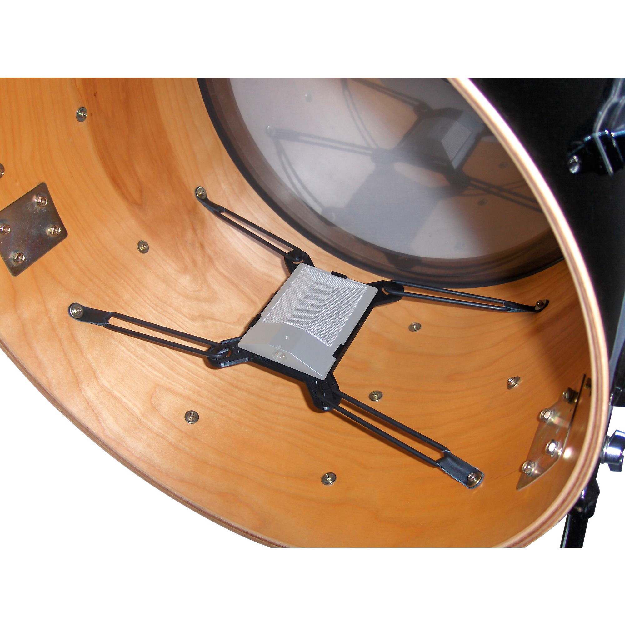 Kelly SHU FLATZ - Kick Drum Boundary Microphone Mount for Shure