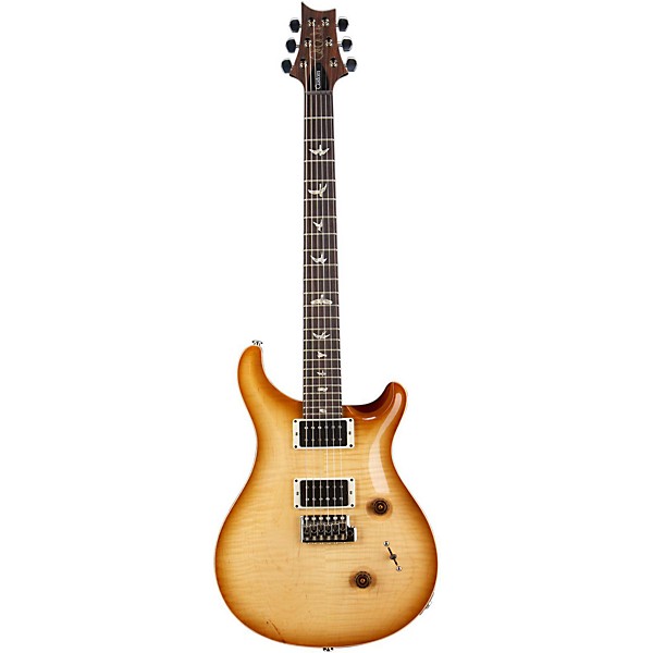 PRS Custom 24 Figured Top Pattern Thin Indian Rosewood Neck Antique Natural Nickel Hardware