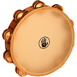 Black Swamp Percussion SoundArt Series 10 inch Tambourine Double Row with Calf Head Beryllium Copper TD4