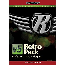 McDSP Retro Pack Native v7 Software Download