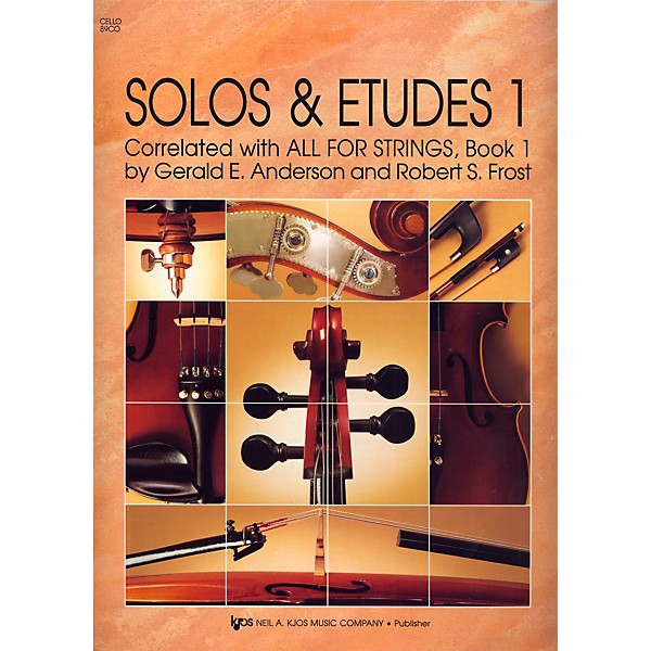 KJOS Solos And Etudes, BK1/CELLO
