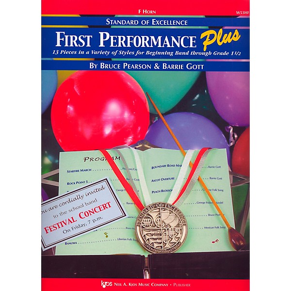 JK Standard Of Excellence First Performance Plus-FRENCH HORN