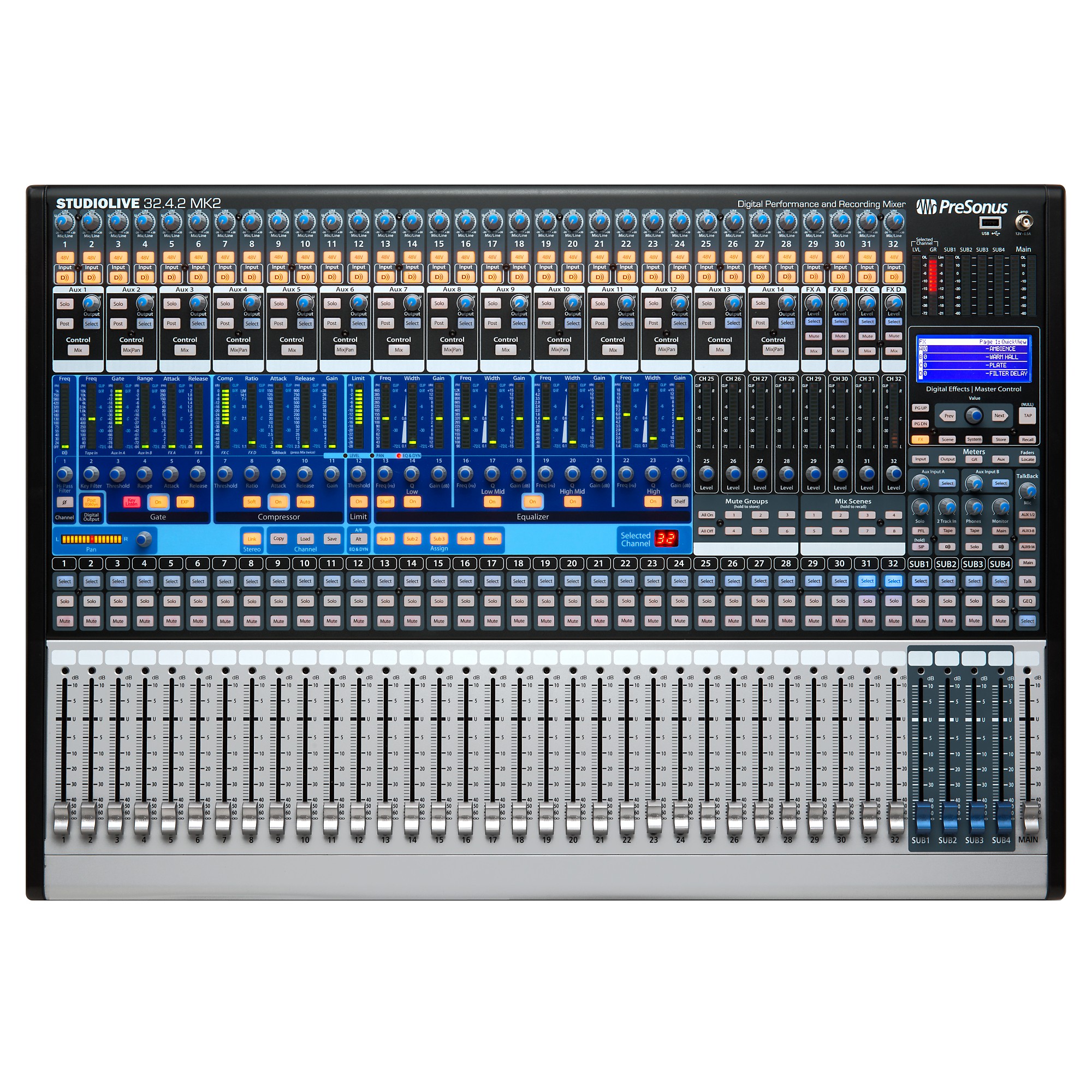 Open Box PreSonus StudioLive 32.4.2 AI 32-channel Digital Mixer