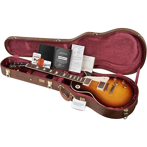 Gibson Custom 2013 1958 Les Paul Standard Historic Reissue VOS Plaintop Faded Tobacco