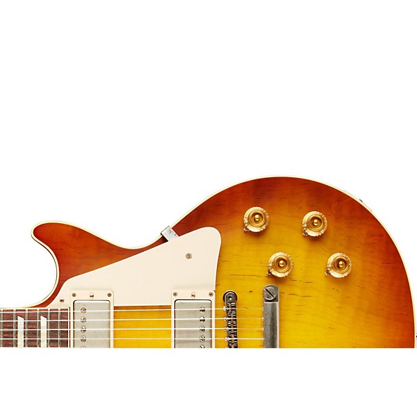 Gibson Custom 2013 1958 Les Paul Standard Historic Reissue VOS Plaintop Sunrise Tea Burst