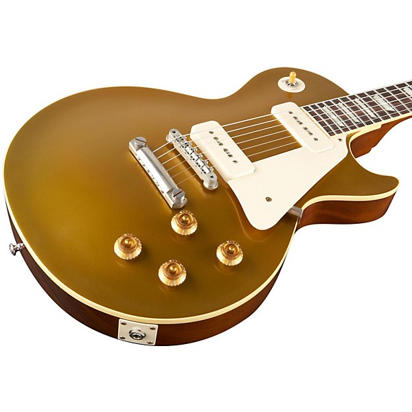 Gibson Custom 1956 Les Paul Standard Historic Reissue Goldtop VOS Antique Gold