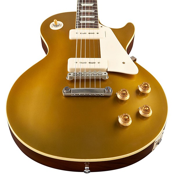 Gibson Custom 1956 Les Paul Standard Historic Reissue Goldtop VOS Antique Gold