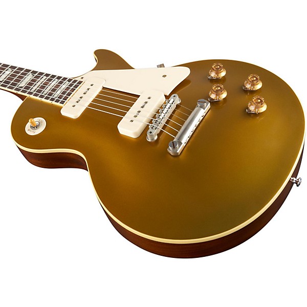 Gibson Custom 1956 Les Paul Standard Historic Reissue Goldtop VOS Antique Gold