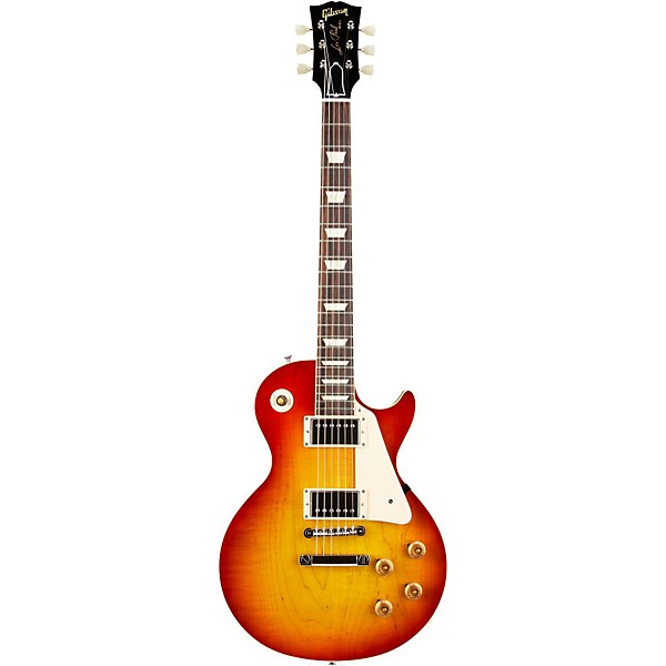 Gibson Custom 2013 1958 Les Paul Standard Historic Reissue Plaintop Gloss Washed Cherry