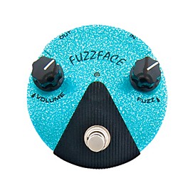 Dunlop Jimi Hendrix Fuzz Face Mini Turquoise Guitar Effects Pedal