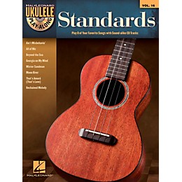 Hal Leonard Standards - Ukulele Play-Along Vol. 16 Book/CD