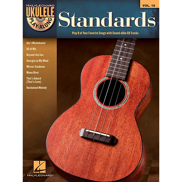 Hal Leonard Standards - Ukulele Play-Along Vol. 16 Book/CD