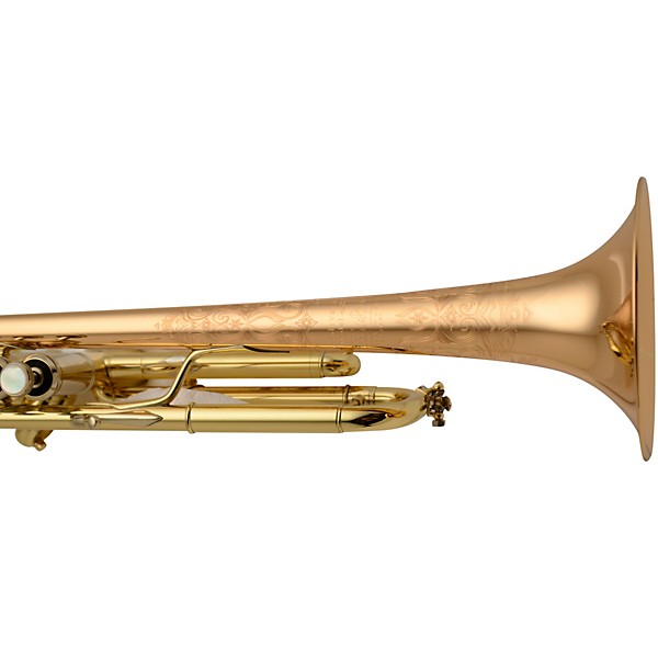 Open Box Bach LR19043B Stradivarius Mariachi Series Bb Trumpet Level 2 LR19043B Lacquer 194744469862