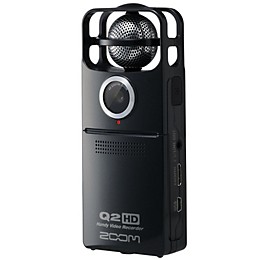 Zoom Q2HD Handy HD Video Recorder Matte Black