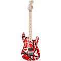 Evh Striped Series Electric Guitar Red With Black Stripes