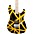 EVH Striped Series Electric Guitar Black with Yellow Stripes EVH Striped Series Electric Guitar Black with Yellow Stripes