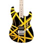 EVH Striped Series Electric Guitar Black with Yellow Stripes thumbnail