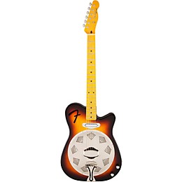 Fender Reso-Tele Acoustic-Electric Resonator Guitar 3-Color Sunburst
