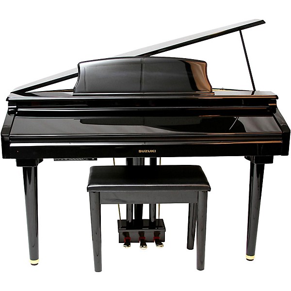 Open Box Suzuki MDG-200 Micro Grand Digital Piano Black | Guitar