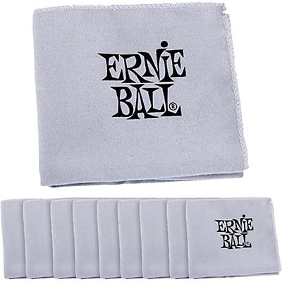 Ernie Ball Polish Cloth 10-Pack for sale
