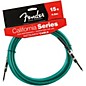 Fender California Instrument Cable Surf Green 15 ft. thumbnail