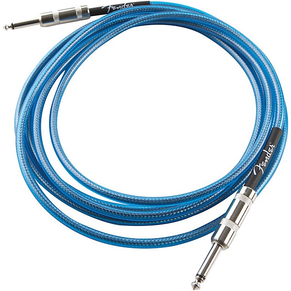 Fender California Instrument Cable Lake Placid Blue 10 ft.