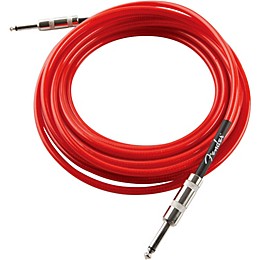 Fender California Instrument Cable Candy Apple Red 20 ft.