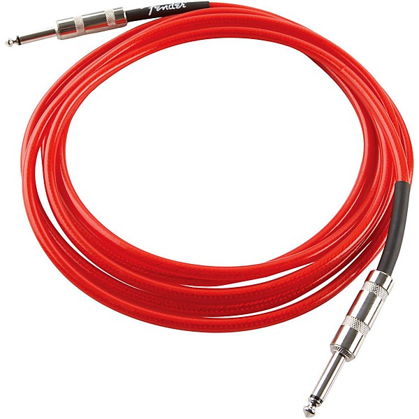 Fender California Instrument Cable Candy Apple Red 10 ft.