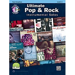 Alfred Ultimate Pop & Rock Instrumental Solos Tenor Sax (Book/CD)