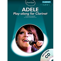 Music Sales Adele Play-Along For Clarinet Book/CD