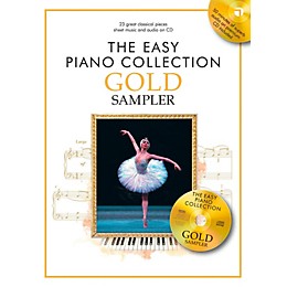 Music Sales The Easy Piano Collection Gold Sampler Book/CD