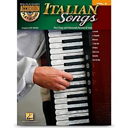 Hal Leonard Italian Songs - Accordion Play-Along Volume 5 Book/CD