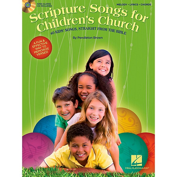 Hal Leonard Scripture Songs For Children's Church - 40 Kids' Songs Straight from the Bible