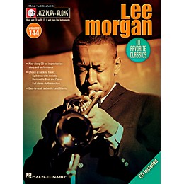 Hal Leonard Lee Morgan - Jazz Play-Along Volume 144 Book/CD