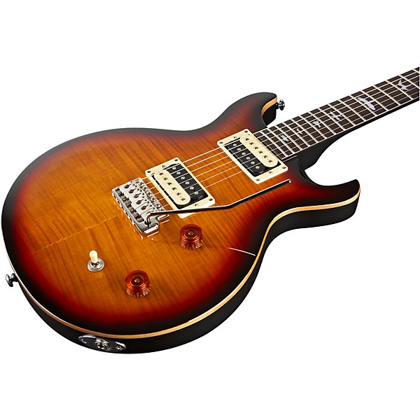 PRS SE Carlos Santana Electric Guitar Tri-Color Sunburst