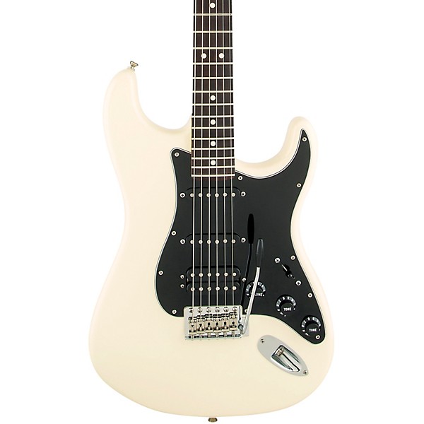 Fender American Special Stratocaster HSS Electric Guitar with Rosewood Fingerboard Olympic White Rosewood Fingerboard