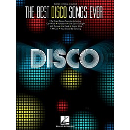 Hal Leonard The Best Disco Songs Ever for Piano/Vocal/Guitar PVG