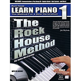 Rock House The Rock House Method - Learn Piano Book 1 (Book/CD)