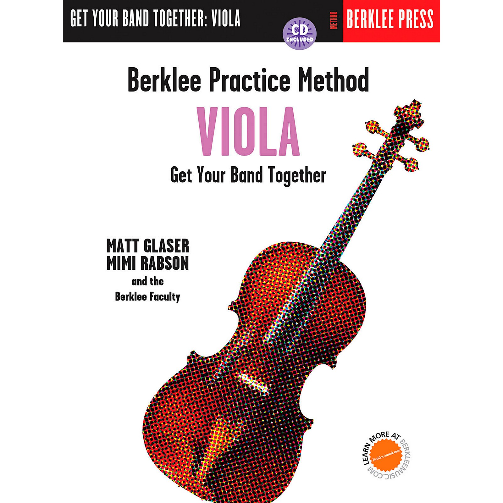 Berklee Press Berklee Practice Method for Viola Book/CD Guitar Center