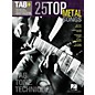 Hal Leonard 25 Top Metal Songs from Guitar Tab + Songbook Series - Tab, Tone & Technique thumbnail